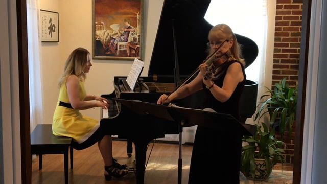 Ingrid and Tatyana Violin and Piano Duo plays Libertango by Astor Piazzolla смотреть онлайн