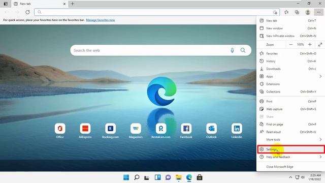 How To Reset Microsoft Edge Settings To Their Original Default Settings On Windows 10 смотреть онлайн