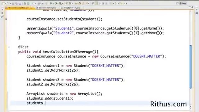 Java Tutorial 18 - ArrayList to implement students смотреть онлайн