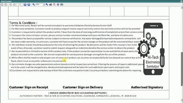 41. Mobile Repairing Service Center Accounting in BUSY Accounting Software | Call 8338 833 633 смотреть онлайн