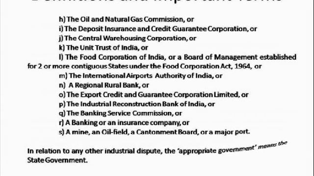 The Industries Disputes Act, 1947 смотреть онлайн