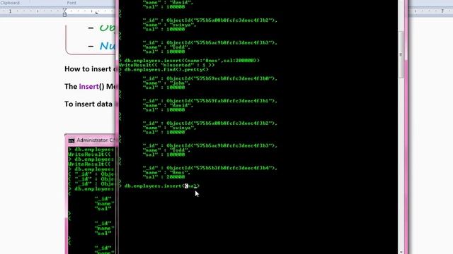 HOW TO INSERT DATA INTO MONGODB смотреть онлайн