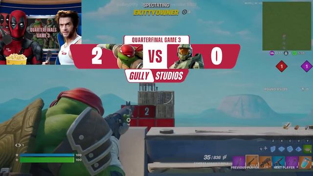 Raphael vs Master Chief in Fortnite | Quarterfinals Game 3 смотреть онлайн