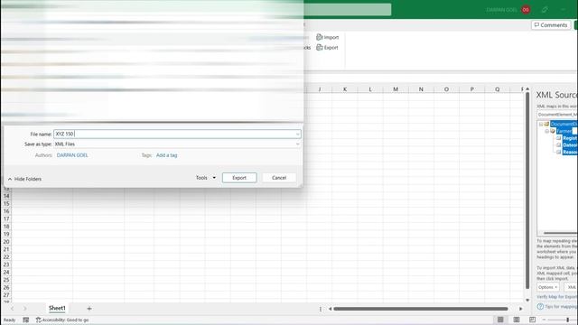 #excel Unlock the Secrets of Generating XML Files in MS-Excel ! Find Out Now! #exceltutorialinhindi смотреть онлайн