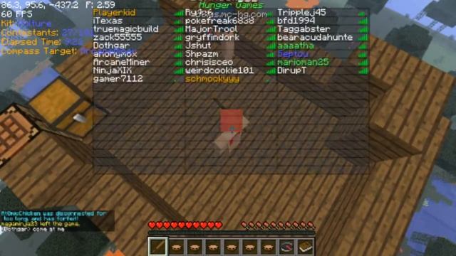 Minecraft Hunger Games - Vulture Tower fun :3 [MCPVP] смотреть онлайн