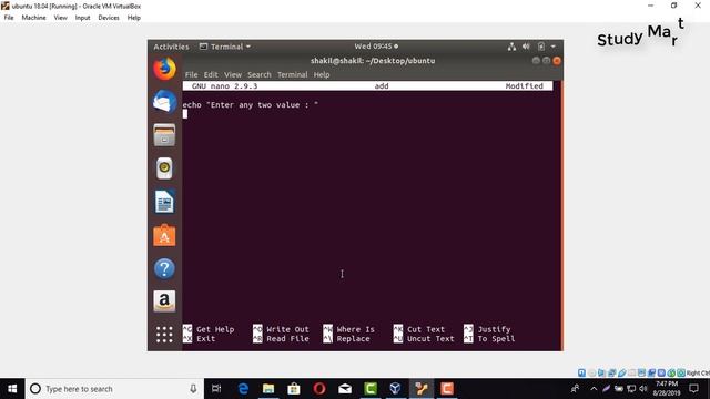 5. Ubuntu (Linux) Bangla Tutorial for Beginners || Sum of Two Numbers in Linux смотреть онлайн