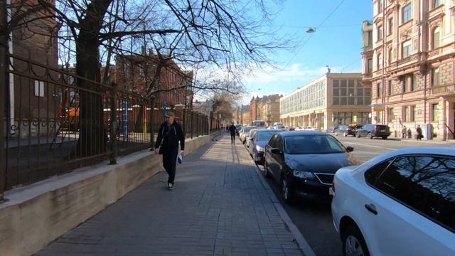 Saint Petersburg - Walking 8-Ya Sovetskaya Street, Baskov Pereulok - Санкт-Петербург смотреть онлайн