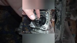 сборка КПП мотоблока УГРА, замена первичного вала