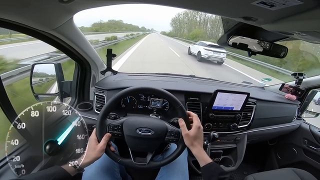 2020 Ford Tourneo Custom 2.0 EcoBlue - Próba autostradowa. V-max. смотреть онлайн