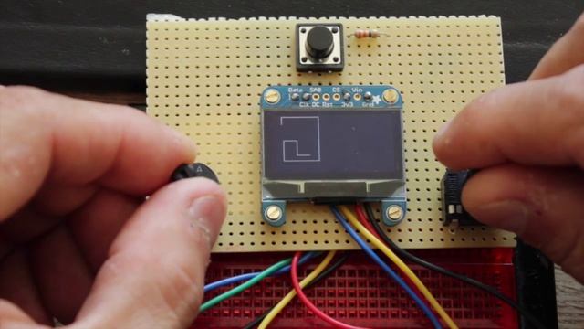 Electronic Etch-A-Sketch with Johnny-Five смотреть онлайн