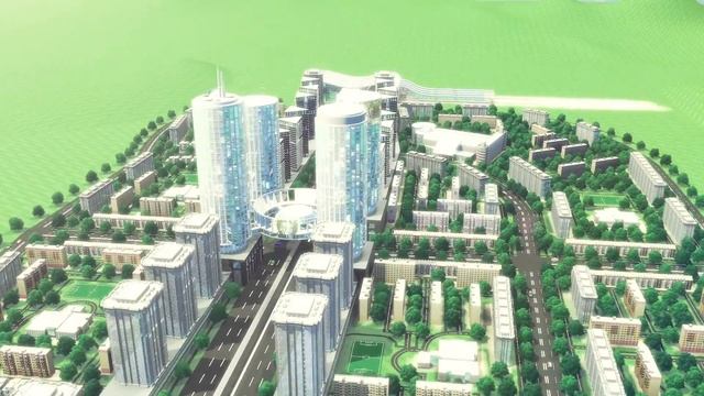 Садовый район / Концепция / 3D смотреть онлайн