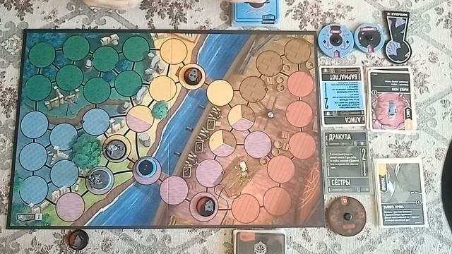 Играем в настольную игру Unmatched: Дракула против Алисы! смотреть онлайн