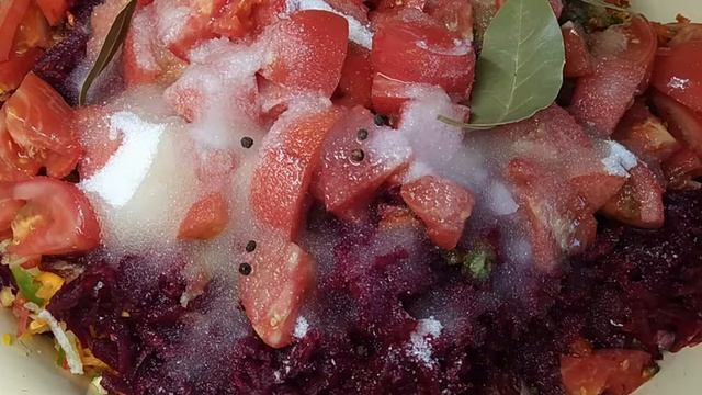 Овощная заправка для щей на зиму. смотреть онлайн