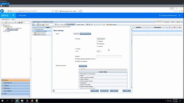 Monitoring Prometheus on Kubernetes with SiteScope смотреть онлайн