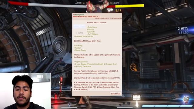 Mortal Kombat 11 - Kombat Pack 3 In July LEAK! смотреть онлайн