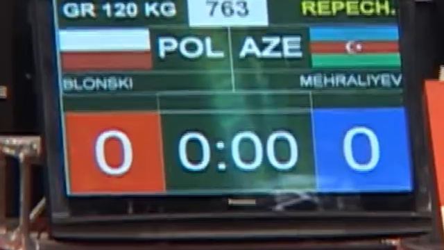 SWWC2013 / Kamil Blonski (POL) - Zaur MEHRALIYEV - GR 120 kg, repechage match смотреть онлайн