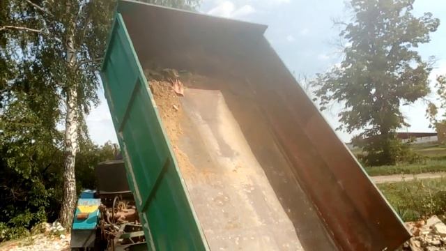 Самодельный прицеп самосвал смотреть онлайн