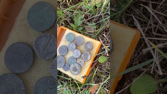 Огляд знахідок монетного поля. Пошук скарбів в Україні. Шукач скарбівUA#267 смотреть онлайн