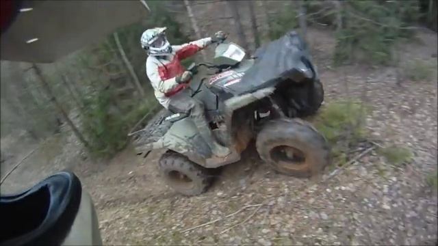 POLARIS SPORTSMAN 500 CRASH смотреть онлайн