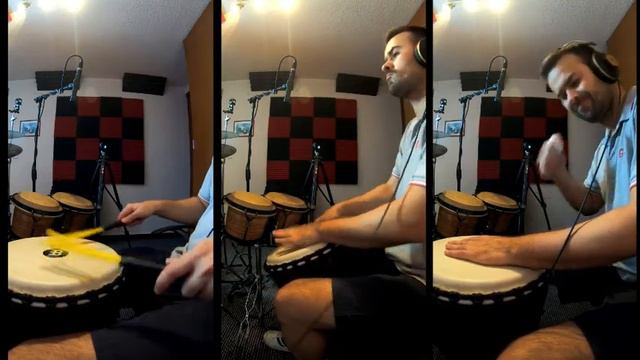 Djembe Meinl PROAD J4 L 12” | PERCUSSION SET GROOVE djembe bongo + shakers смотреть онлайн