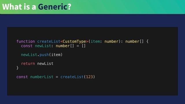 What is a Generic? | Vue 3 + TypeScript смотреть онлайн