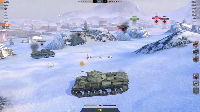 WORLD OF TANKS BLITZ -- KV 220 BETA & Y5 T34 GREAT TEAM WORK смотреть онлайн
