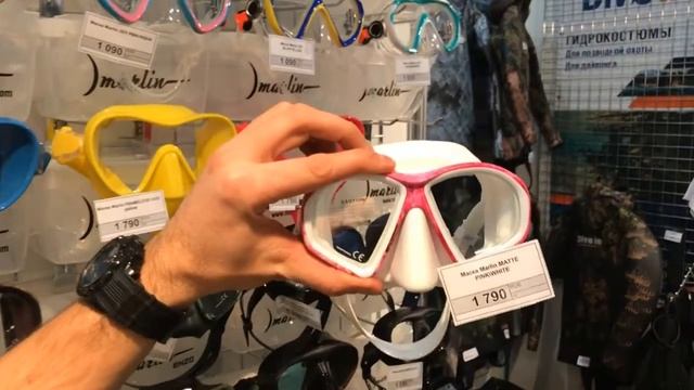 Новые маски Marlin. ДайвШоу2019 Москва смотреть онлайн