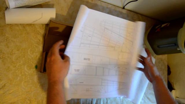 Распаковываем кит авиамодели Zlin смотреть онлайн