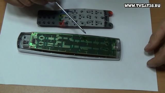 Разборка и ремонт пульта триколор смотреть онлайн