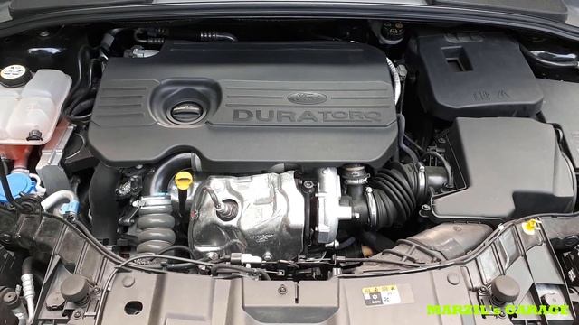FORD FOCUS 1.5TDCi 120 hp Acceleration + Engine & Exhaust Sound HD смотреть онлайн