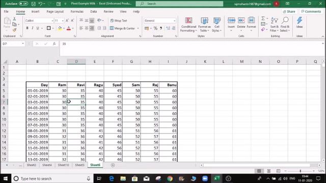 Pivot Table in Tamil with Example | Pivot Table in Tamil смотреть онлайн