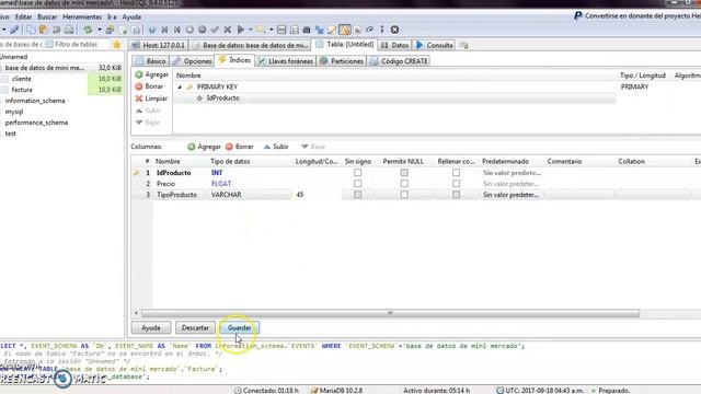 Implementacion Modelo Relacional en Maria DB смотреть онлайн