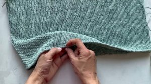 Вяжу новый топ! Анонс и 1-я Часть мастер-класса. Буретный шелк. Хлопок