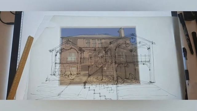 Simple To Stunning Deck Dream Sketch