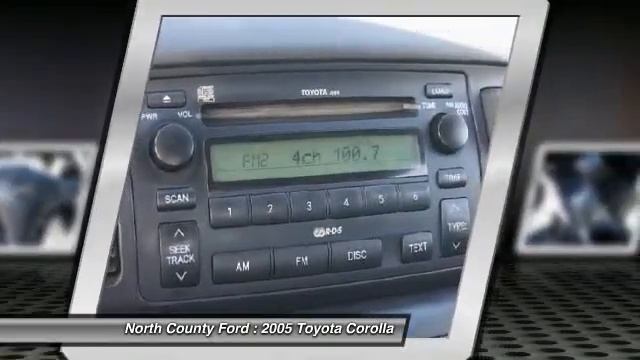 2005 Toyota Corolla S 4D Sedan at North County Ford in Vista 149168 смотреть онлайн