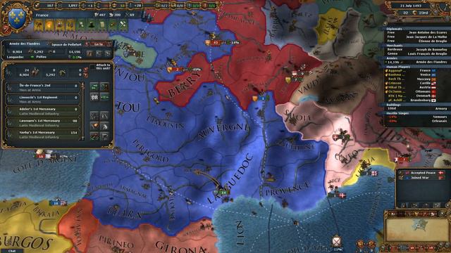 Europa Universalis 4: Res Publica MP - France - Ep 3 смотреть онлайн