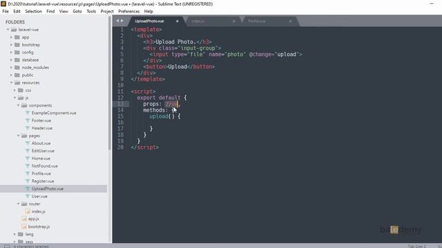 Tutorial Laravel Vue js Indonesia #44 - Upload File Part 1 смотреть онлайн