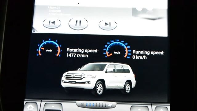 LAND CRUISER TESLA SCREEN شرح 2 عن شاشه آيباد لاندكروزر2016، 2017 смотреть онлайн