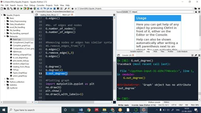 Programming with Python -33: Networkx смотреть онлайн