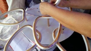 Сборка мощной светодиодной led люстры с пультом управления!