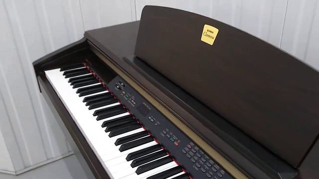 Yamaha Clavinova CLP-120 digital piano in rosewood with stool stock number 22123 смотреть онлайн