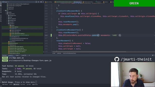 Sesión 27 - Desarrollando Escape From The Blackout - VueJS Firebase TDD (con Jest) смотреть онлайн