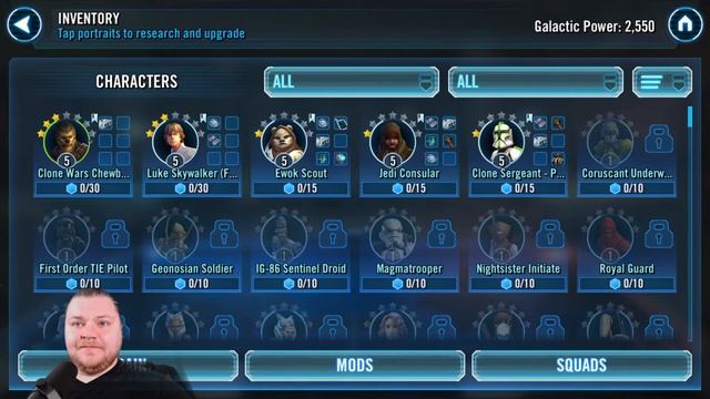 Let's Play Star Wars: Galaxy of Heroes - Episode 2: Light Side Battles Tier 1 смотреть онлайн