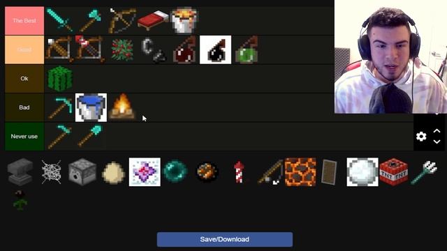 Minecraft WEAPONS TIER LIST смотреть онлайн