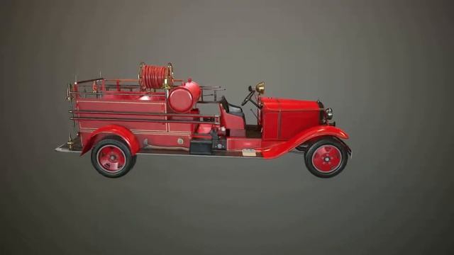 1931 Ford Model Aa Fire Truck