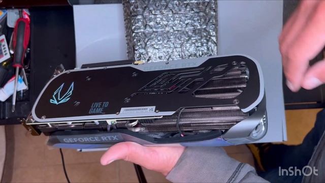 UNBOXING ZOTAC 4070 AMP AIRO