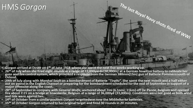 Naval Fire Support of the WWI Western Front: Long Patrol, Part 6, Gorgon Class смотреть онлайн