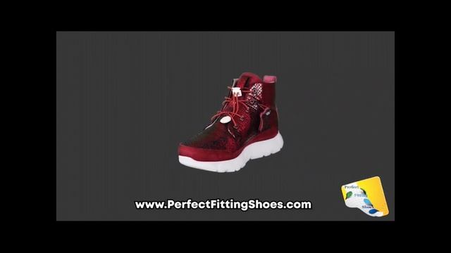 Women's Perfect Fitting MATRIX 3 Shoe Scarlett Red Python V Leather w/Nappa & NuBuck Leather Voice смотреть онлайн