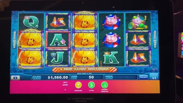 HUFF N PUFF!! UP TO $100/SPIN!! MAKING BACON OUT OF THESE PIGGIES!! HARD ROCK ATLANTIC CITY!! смотреть онлайн