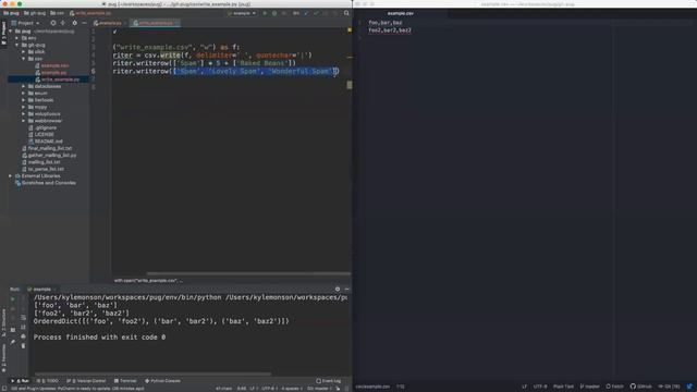 The Python CSV Library - June 14, 2019 смотреть онлайн